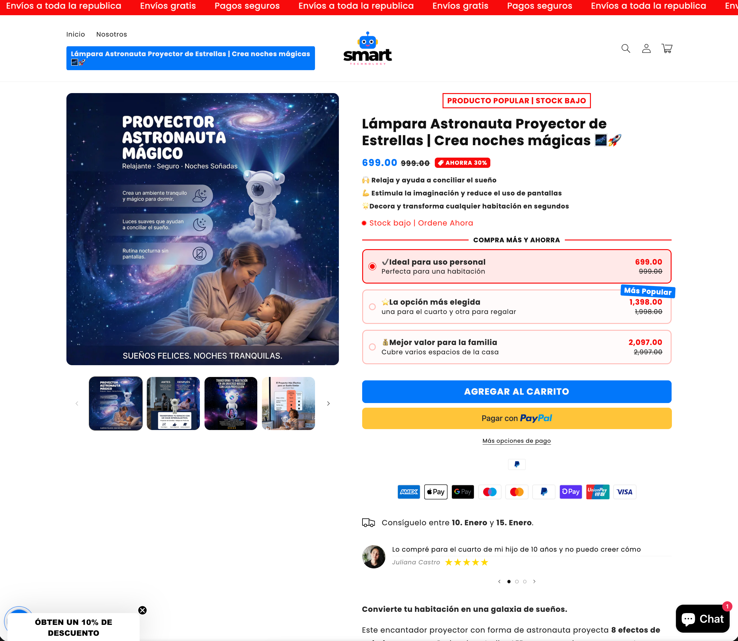 Tienda Online en Shopify